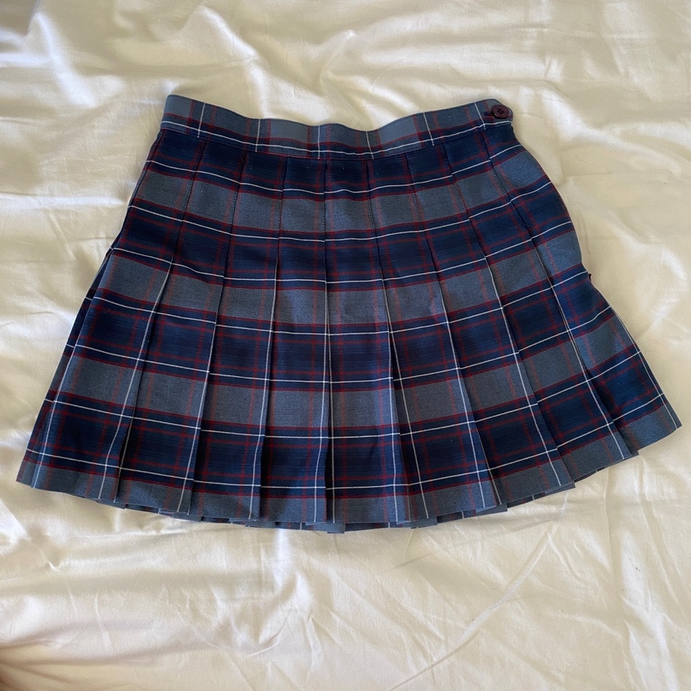 American Apparel Plaid Tennis Skirt